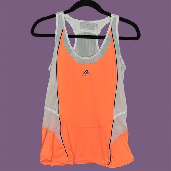 Adidas by Stella McCartney Coral Barricade Athletic Barbiecore Tennis Tank Top - Picture 1 of 8
